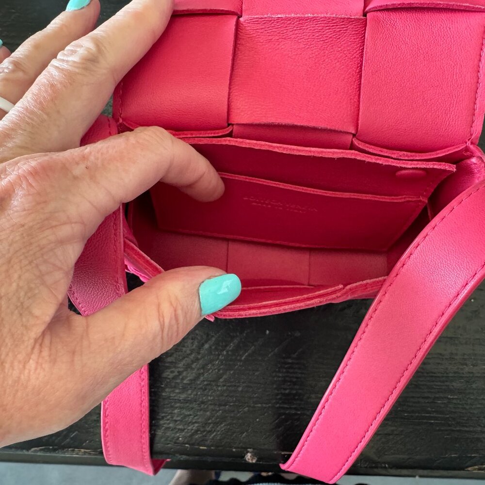 Like New Bottega Veneta Mini Casette Bag - Picture 11 of 11